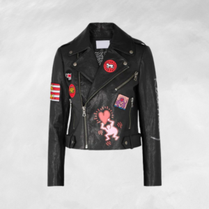 REBEL ART LEATHER JACKET