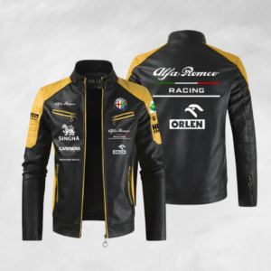 ALFA RACING LEATHER JACKET