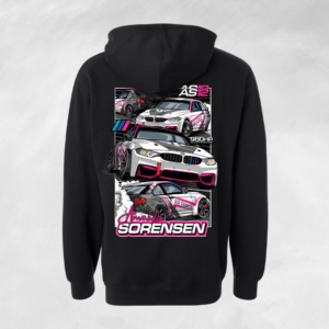 AMANDA CAR GRAPHIC HODDIE