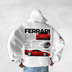 OVERSIZE FERRARI HOODIE