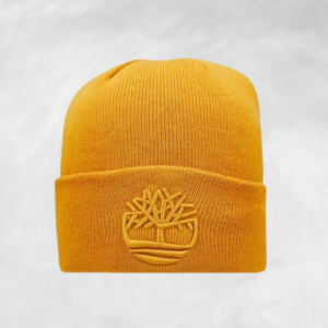 YELLOW KNIT CLASSIC BEANIE