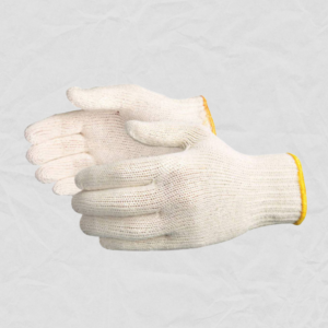 PREMIUM WHITE COTTON KNIT WEAR GLOVES