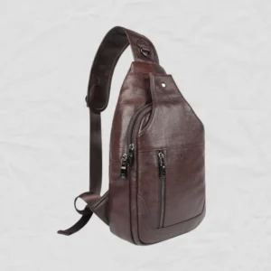 Leather Crossbody Sling Bag